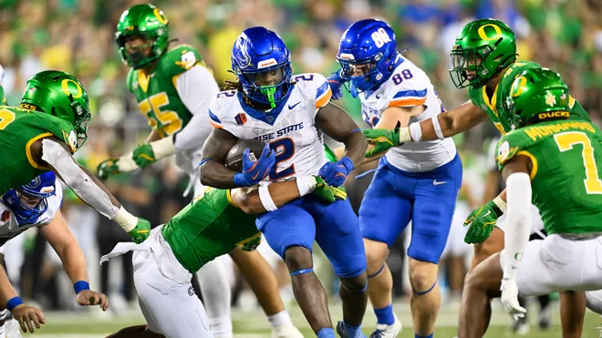 Ashton Jeanty of Boise State is the most formidable player in NCAA football, as evidenced by one incredible statistic.