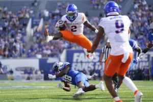 Ashton Jeanty of Boise State is the most formidable player in NCAA football, as evidenced by one incredible statistic.